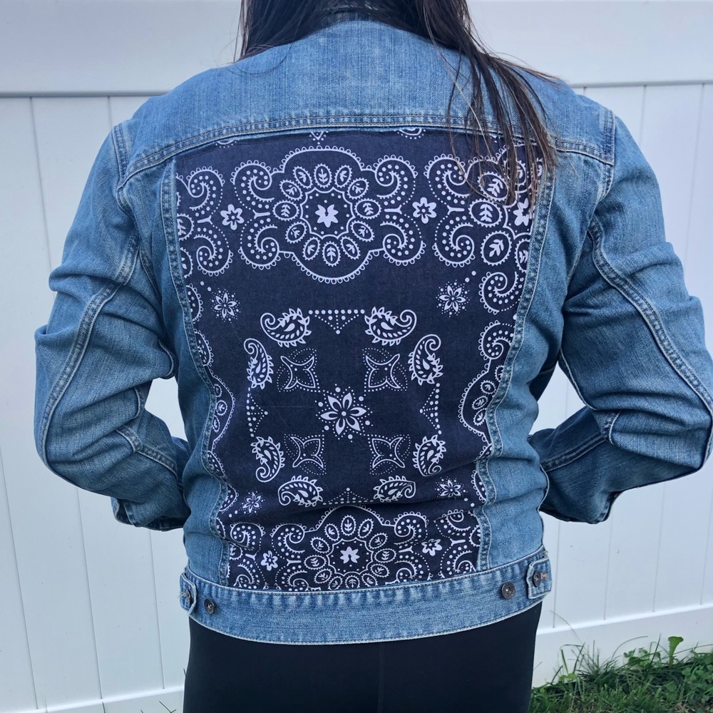 Denim jacket one of a kind